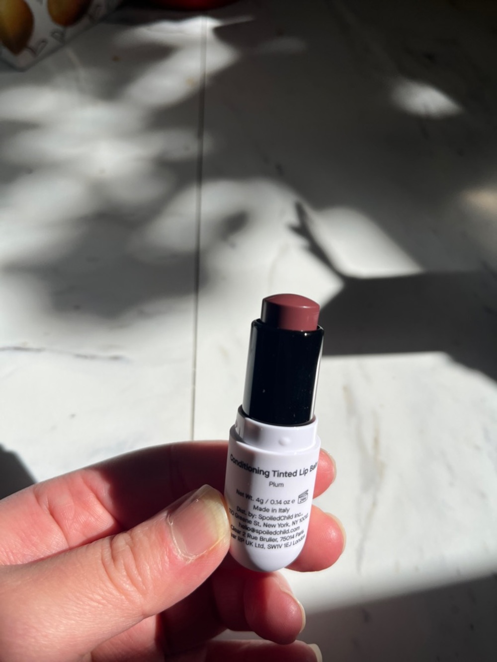 Spoiled White Conditioning Tinted Lip Balm - SpoiledChild